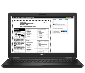 A laptop showing VerifyNow pro